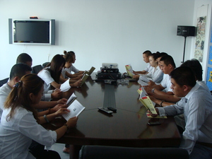 天泰豪盛全员学习弟子规文化